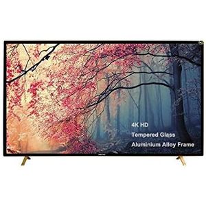 MeWe 50 Inches Smart FHD LED Frameless TV Double Glass MW-500STSGB2W
