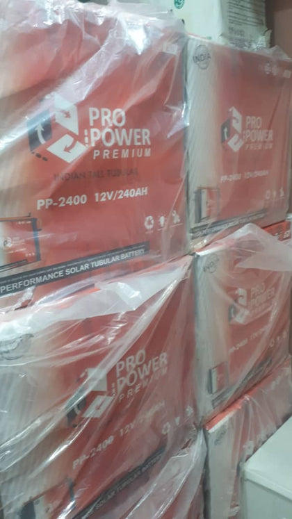ProPower Premium 240Ah Tall Tubular Battery  | India Battery